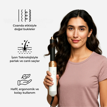 Driwn 5 in 1 Airstyler Saç Şekillendirici